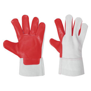 Gants de sécurité haute performance pour soudage TIG, construction robuste avec coutures renforcées, en cuir de mouton et croûte de vache, certifiés CE - Product Image 5
