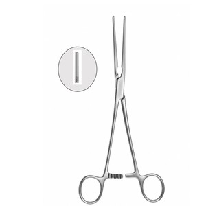 Pinzas Vasculares Patentadas DeBAKEY para Ductos y Vasos Periféricos, Mandíbula Recta 1-1/8in (3cm), Vástago Recto/Angulado 8in (20.3cm) ZETOMEDPRO - Product Image 1
