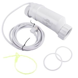 Sistema Completo Generatore di Cloro a Sale W3T CELL 15 per Clorazione Piscine, Capacità 40K Galloni, Cavo da 15FT, per Piscine e Scale - Product Image 2
