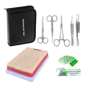 Manufacturer <b>Suture</b> <b>Kit</b> For Medical Students Practice Surgical <b>Suture</b> <b>Kit</b> Surgical Medical Instruments Medic Instruments Tools - Product Image 1