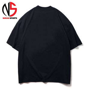 เสื้อยืดคอกลมทรงโอเวอร์ไซส์ รุ่นหนาพิเศษ ปี 2026 สำหรับผู้ชาย ผ้าฝ้าย 100% ทรงปกติ ไหล่ตก ทรงบ็อกซี่ ระบายอากาศได้ดี แห้งเร็ว ปรับแต่งได้ - Product Image 5