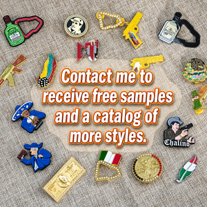 Proveedor Confiable de Pins Esmaltados Tradicionales Mexicanos con Forma Personalizada para Tiendas de Gorras de Béisbol al por Mayor - Product Image 4