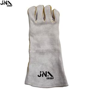 Gants de travail en gros, gants de sécurité en cuir, gants de soudure en cuir de vachette pleine fleur pour l'industrie - Product Image 3