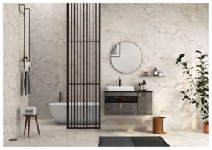 กระเบื้องพอร์ซเลนผิวเรียบหรู ขนาด 60x120 ซม. 600x1200 มม. 24x48 นิ้ว ผิวมันเงา คุณภาพพรีเมียม ขนาดใหญ่ สำหรับตกแต่งภายในสไตล์ร่วมสมัย - Product Image 4