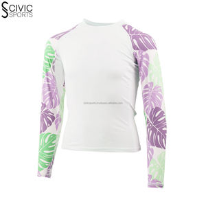 MMA Rash Guard Diseña tu propia camisa de compresión de sublimación Bjj Rashguard personalizado impreso para hombre - Product Image 2