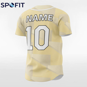 Camiseta de Béisbol Personalizada para Hombre, Logotipo Bordado, Número con Impresión Digital, Camiseta de Equipo, Fabricante OEM, Precio al por Mayor - Product Image 4