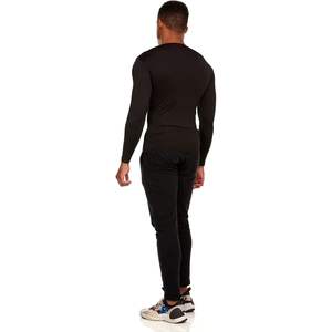 Haut de compression léger pour homme, personnalisé, à manches longues, vêtements de gymnastique pour la course à pied et les entraînements sportifs - Product Image 6