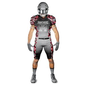 Quick Ship Youth Match Uniformes Varios tamaños Ropa deportiva Gráfico personalizado Iniciales y números Sublimado Camiseta de fútbol americano - Product Image 5