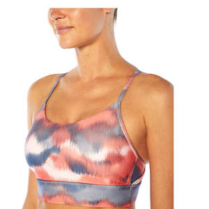 Ensemble de yoga respirant et écologique pour femme, grande taille, avec logo personnalisé, soutien-gorge dos croisé et leggings, deux pièces, pour la gym et le fitness - Product Image 5