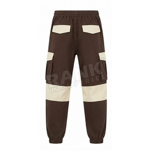 Pantalon cargo décontracté pour homme, coupe ample, confort facile, tissu flexible, taille confortable, parfait pour les voyages et les activités de plein air - Product Image 2