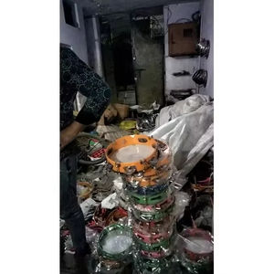 Tamborín de Fibra Multicolor en Oferta, 15 Pulgadas, Instrumento Musical Educativo para Niños, Tambor de Percusión de Mano - Product Image 4