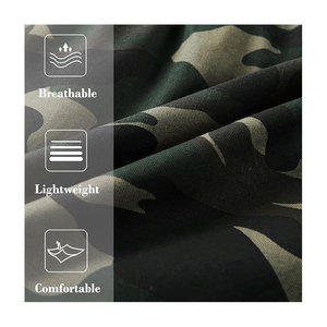 กางเกงขาสั้นคาร์โก้คุณภาพสูงสำหรับฤดูร้อน ผู้ชายไซส์ใหญ่ ผ้าฝ้ายลำลอง กางเกงกีฬาห้าส่วน สำหรับฤดูร้อนและชายหาด รับผลิตแบบ OEM - Product Image 5