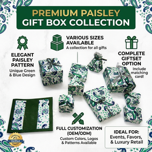 Cajas Biodegradables para Recuerdos de Boda, para Empaque de Regalos Elegantes, Diseños Personalizados, Suministro al por Mayor, Calidad de Exportación OEM a Nivel Mundial - Product Image 6
