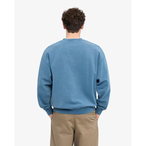 Sudadera Casual Oversize de Algodón Grueso con Forro Polar, Estilo Urbano, de Manga Larga, Tejido French Terry, para Invierno - Product Image 4