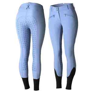 Pantalones de equitación clásicos con estilo tradicional para doma y salto, pantalones de montar a caballo. - Product Image 5