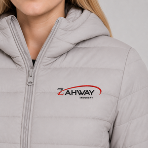 Chaqueta Acolchada de Alta Calidad para Mujer, Abrigo de Invierno Ligero y Cálido, con Logotipo Personalizado, Cremallera Completa, Capucha, Ropa Exterior Informal, Venta al Por Mayor - Product Image 6