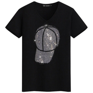 Camiseta de Algodón y Poliéster para Hombre, Tallas Grandes, Diseño Personalizado, Estampada, Bordada, Suave, Transpirable, Manga Corta, OEM, Venta al Por Mayor - Product Image 6