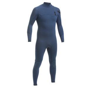 Traje de neopreno SHEMAX unisex de 3/2 mm, transpirable, de manga corta para surf, con cremallera trasera - AZUL - Product Image 2