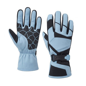 Durable Flame Retardant Nomex Fabric Winter Auto Racing <b>Gloves</b> Lightweight Waterproof Non-Slip Ergonomic Fit for Long Driving - Product Image 1