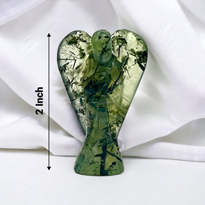 รูปปั้นประดับตกแต่งบ้านรูปนางฟ้าและปกป้องนางฟ้าประดับคริสตัล - Product Image 2