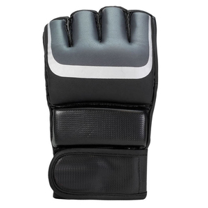 Guantes Profesionales de MMA de Cuero Personalizados con Dedos Descubiertos, Correa de Muñeca Ajustable y Elástica para Boxeo y Lucha - Product Image 3