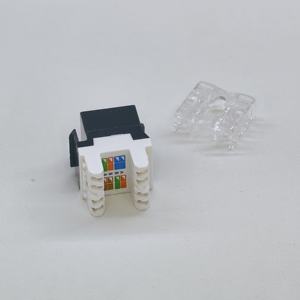 Connecteur RJ45 Keystone Cat6 Cat6A 10G UTP 180° 90° sans outil, non blindé 8P8C plaqué or 500 MHz, port réseau, direct usine - Product Image 1