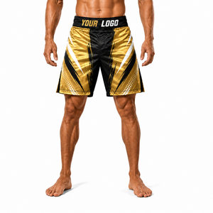 Shorts d'entraînement de combat MMA personnalisés 2026 – Impression par sublimation, extensibles, légers, respirants, 100 % polyester - Product Image 5