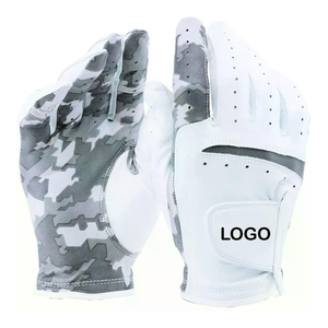 Guante de Golf Premium de Cuero Genuino Blanco para Mano Derecha, Transpirable, Antideslizante, con Cierre de Tirón, Unisex, para Deportes de Alto Rendimiento - Product Image 5