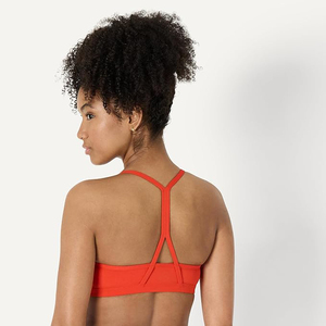 Seamless Sports Bra Women Medium Support Removable <b>Padding</b> Racerback Breathable Nylon Spandex Yoga Gym Fitness <b>Running</b> - Product Image 3