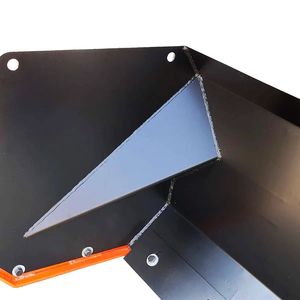 Spazzaneve per Skid Steer da 9FT, Spingi Neve 40-70 HP con Lama in Acciaio, Pattini Antiusura Orientabili e Supporti Laterali per Costruzioni, Prodotto da TMG - Product Image 4