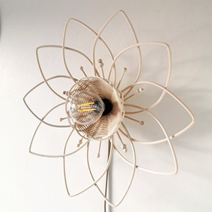 Ceiling lamp for baby room decorating trendy design natural rattan <b>pendant</b> <b>light</b> lampshades - Product Image 4