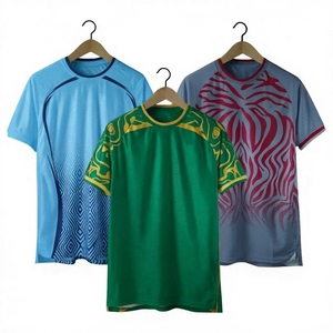Maillot de football personnalisé pour hommes 2026, 220G, 100% polyester respirant, antibactérien, à manches courtes, pour équipe du Congo - Product Image 5