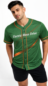 Maillot de baseball sportif haut de gamme, confectionné en tissu polyester respirant sublimé - Product Image 2