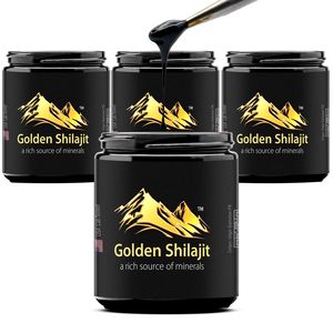 Shilajit Dorado 1 kg, Resina de Shilajit Pura del Himalaya, Sustancia Mineral Natural, Disponible con Etiqueta Privada - Product Image 2