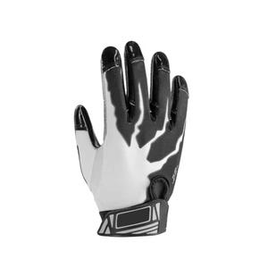 Gants de football de haute qualité ultra-adhérents pour jeunes et adultes, en cuir respirant avec logo imprimé et poignées antidérapantes - Product Image 2