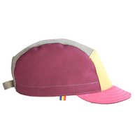 Vente en gros coloré 5 panneau à bord court unisexe casquette de baseball pour le skate voyage et style de vie marques Injae Vina OEM ODM