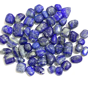 Tumbled Stone Natural Lapiz Lazuli Gemstone Natural Tumble Blue Lapis Lazuli Tumbled Stones