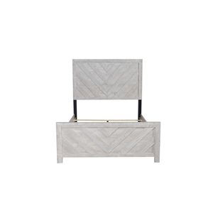 Letto Denver in Legno Grigio Stile Moderno, Elegante e Raffinato - Product Image 4