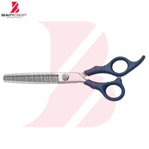 Ciseaux à effiler professionnels bleu marine de qualité supérieure pour la coiffure – Équipement de salon de barbier - Product Image 3