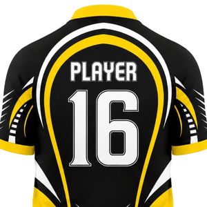Conjunto de Camiseta de Fútbol Negra y Amarilla, Uniforme de Fútbol Premium, Ligero, Transpirable, para Entrenamiento y Partidos - Product Image 4
