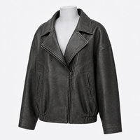 Veste en cuir matelassée unie pour femmes et hommes, design personnalisé, respirante, chaude pour l'hiver, imperméable, écologique, service OEM