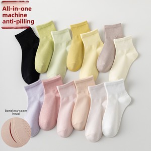 ODM OEM Custom Pickleball Basketball Sports Crew <b>Socks</b> Anti-slip Solid Color Casual Daily Life Knitted Adults Summer Spandex - Product Image 1