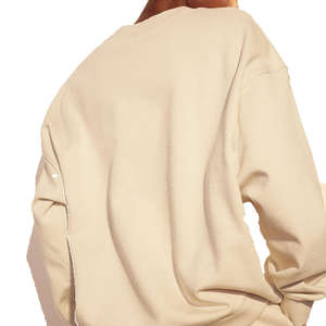 Women's O-Neck Sweatshirt Embroidered Puff Printed Logo Winter Autumn Seasons women sweatshirt - Product Image 5