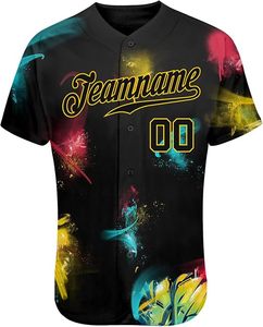 Camisetas de Béisbol Personalizadas Cosidas para Hombres, Mujeres y Jóvenes, Camisas de Béisbol Personalizadas con Botones, Diseño de Uniformes Deportivos para Equipos - Product Image 3