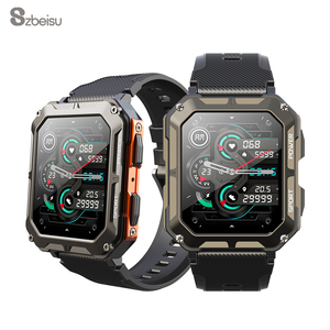 สมาร์ทวอทช์รุ่นใหม่ล่าสุด C20 PRO สำหรับผู้ชาย รองรับการโทรผ่านบลูทูธ ตรวจวัดสุขภาพ ติดตามการออกกำลังกาย กันน้ำระดับ IP68 สมาร์ทวอทช์สำหรับเล่นกีฬา ใช้งานได้กับ Android และ IOS - Product Image 3