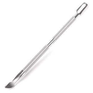 Stainless Steel Nail Cuticle Cleaner Flat <b>Edge</b> Pusher Tool Nail Cuticle Pusher Tool For Removing Dead Skin Around Nails - Product Image 1