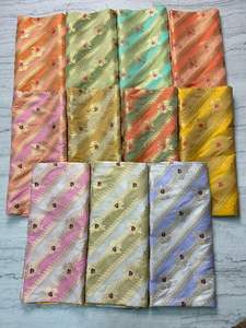 Tela Brocada Rangkat de Primera Calidad, Material de Jacquard de Lujo para Vestidos de Novia, Diseño Étnico para Diseñadores de Moda Femenina - Product Image 5