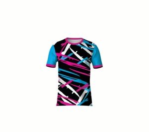 เสื้อยืดผู้ชายทรงสลิมฟิต ผ้าซับลิเมชั่น โพลีเอสเตอร์ 100% แห้งเร็ว พิมพ์ลาย ขายส่ง - Product Image 1