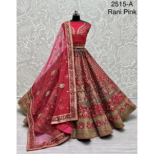 Nupcial Indio Desgaste Terciopelo Colecciones Para Novia Con Zarkhan Trabajo Por Fabzone - Product Image 5