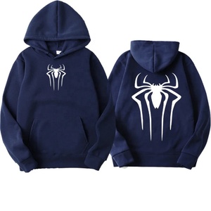 Sudadera con Capucha y Logotipo de Araña Roja para Hombre, Informal, de Algodón, Tejida, Corte Regular, para Otoño, con Diseño de Estampado Frontal - Product Image 2